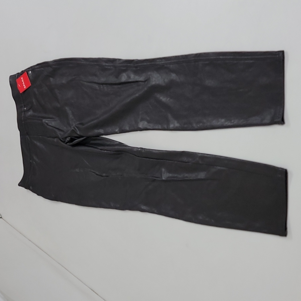 Spanx Leather-Like Ankle Skinny Pant - Picture 3 of 13